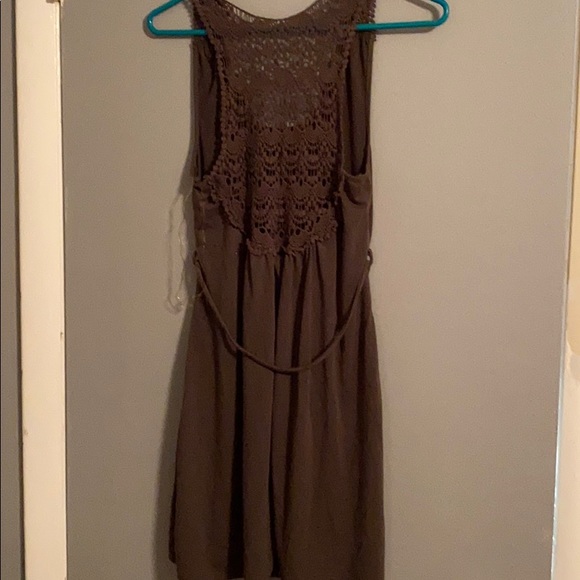 City Triangle Army Green Dress - Picture 5 of 5